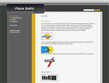 Tablet Screenshot of plazabaltic.lv